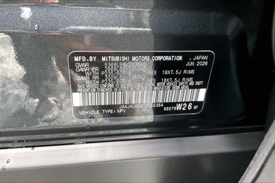2026 Mitsubishi Outlander ES