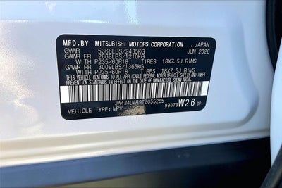 2026 Mitsubishi Outlander ES