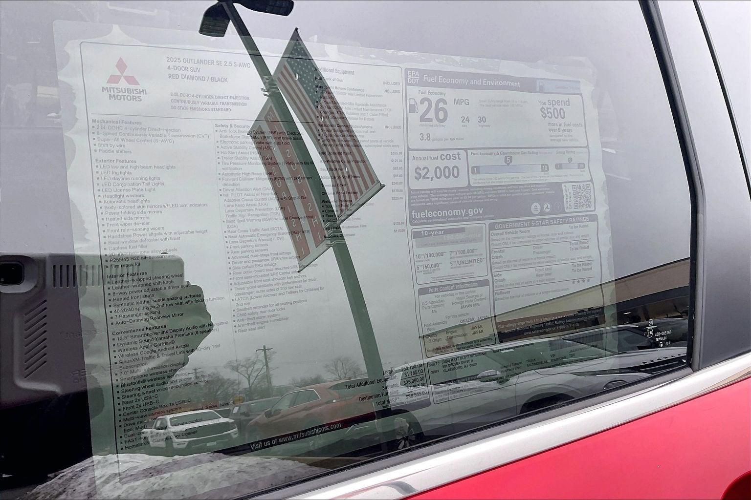 2025 Mitsubishi Outlander SE