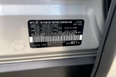 2026 Mitsubishi Outlander SE