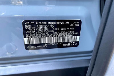 2026 Mitsubishi Outlander SE