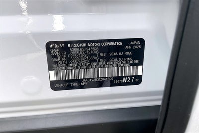 2026 Mitsubishi Outlander SE
