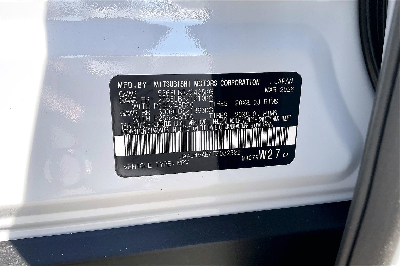 2026 Mitsubishi Outlander SE