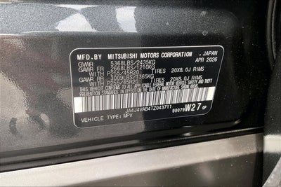 2026 Mitsubishi Outlander LE