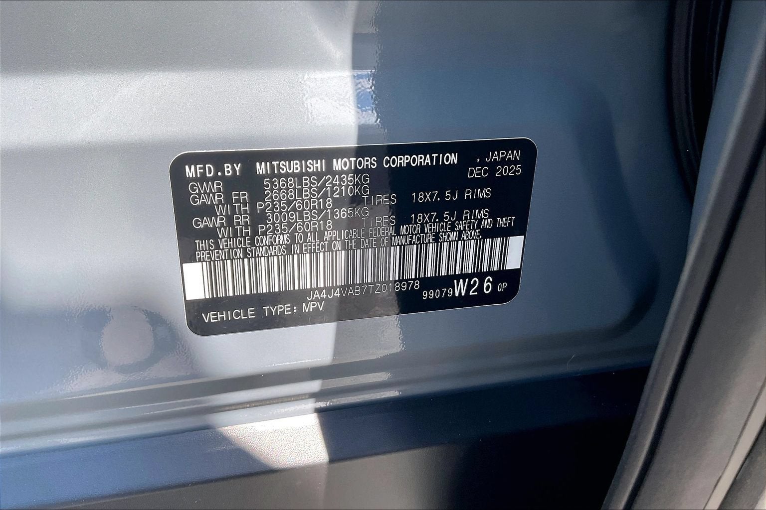 2026 Mitsubishi Outlander Trail Edition