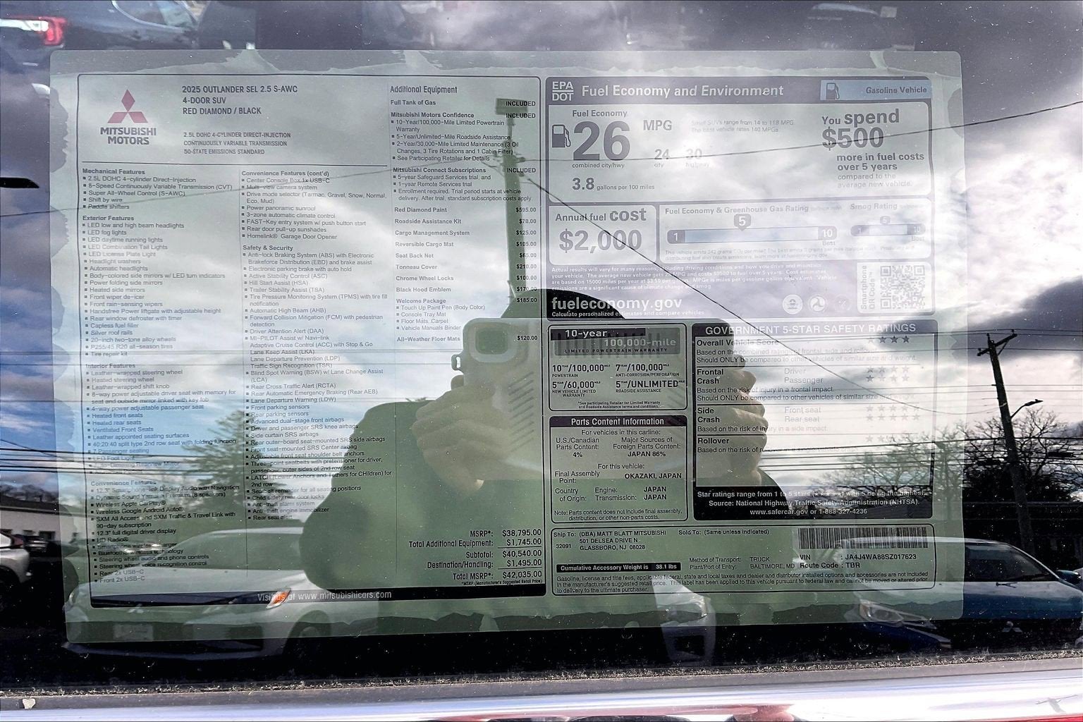 2025 Mitsubishi Outlander SEL