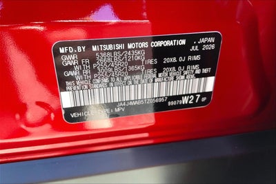 2026 Mitsubishi Outlander Black Edition S-AWC