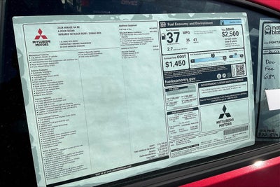 2024 Mitsubishi Mirage G4 Black Edition S-AWC