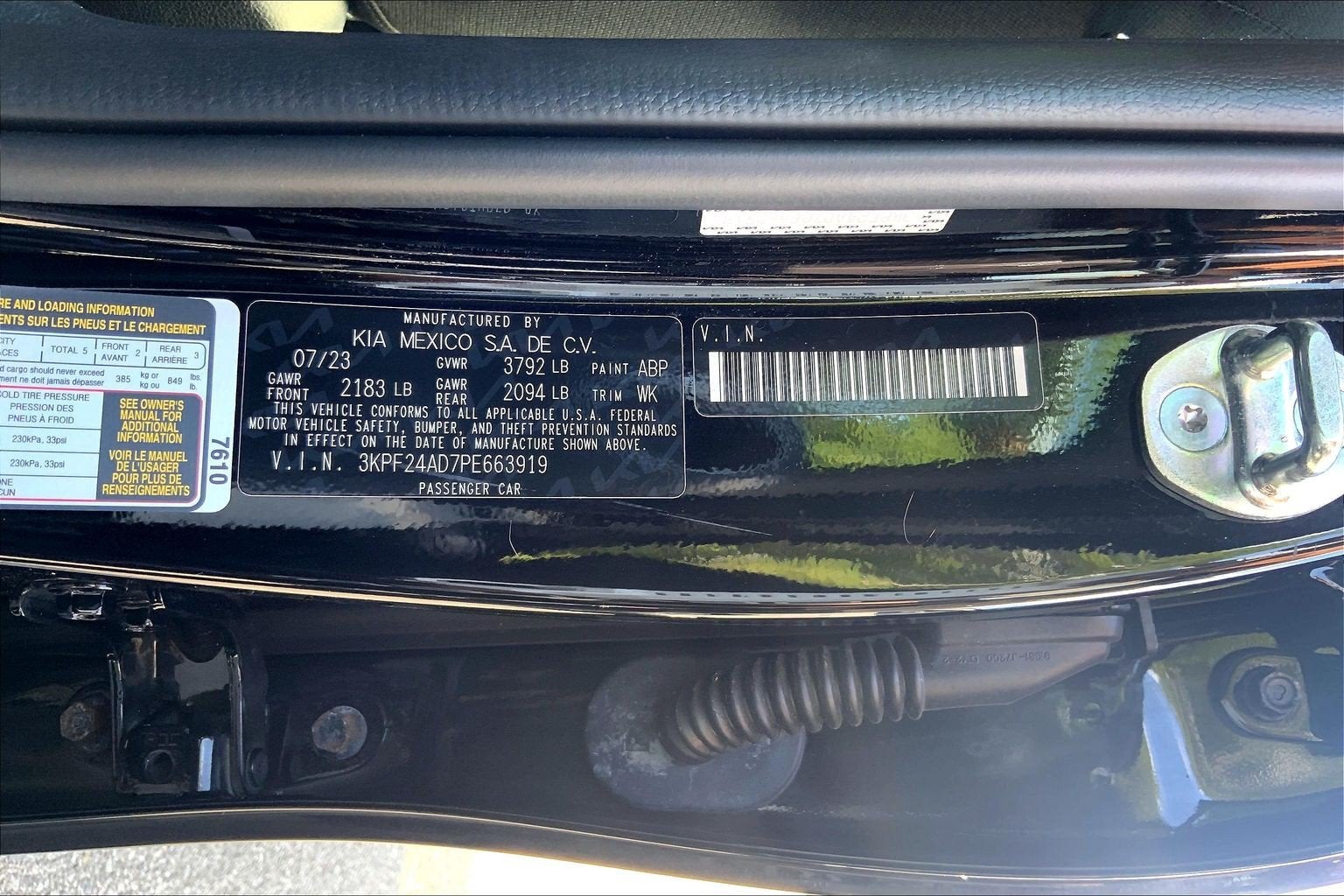 2023 Kia Forte LXS