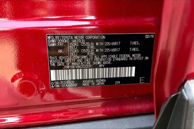 2019 Toyota RAV4 XLE
