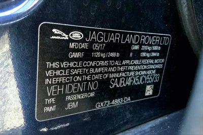 2018 Jaguar XF 25t Premium