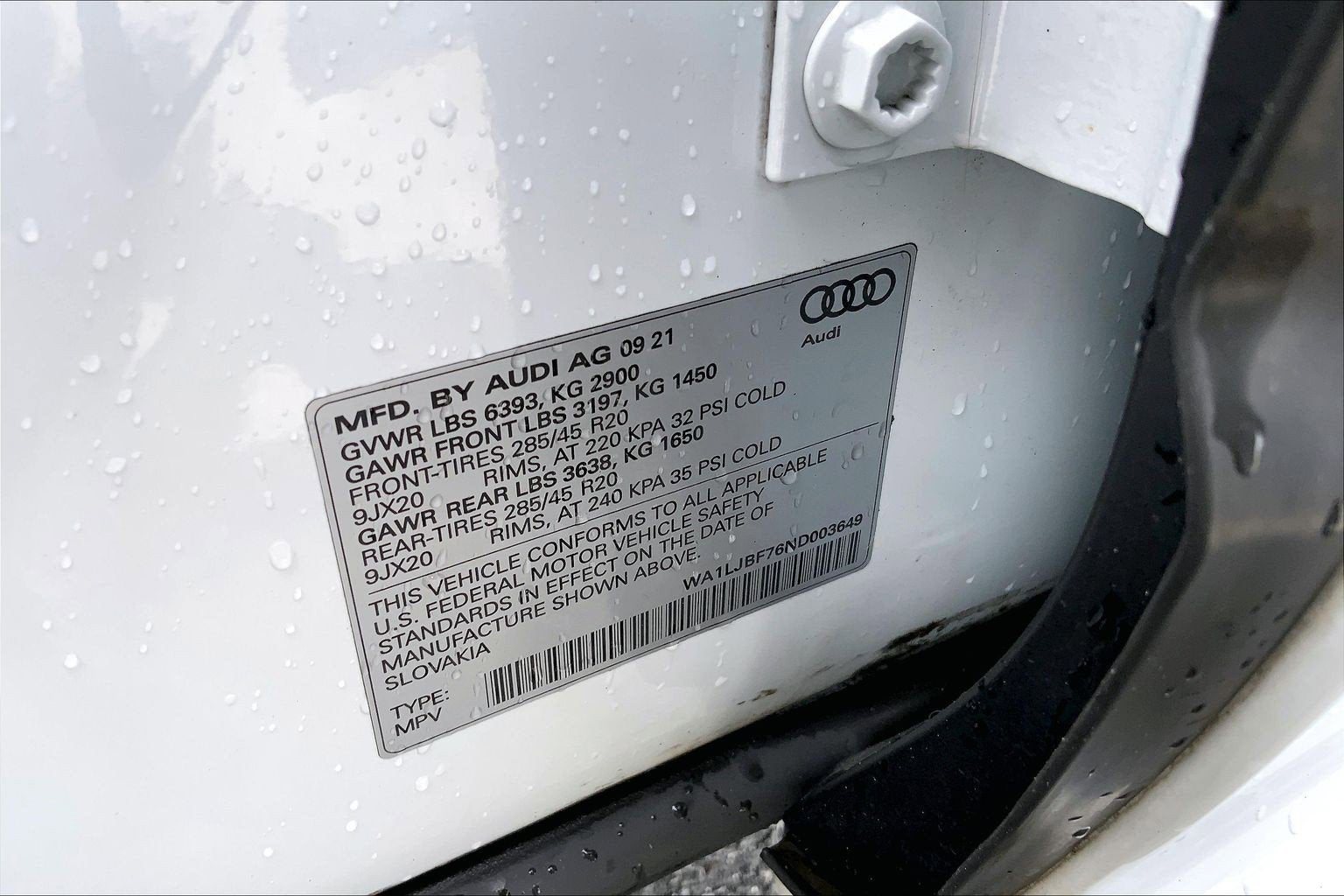 2022 Audi Q7 Premium Plus