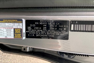 2024 Kia Forte LXS