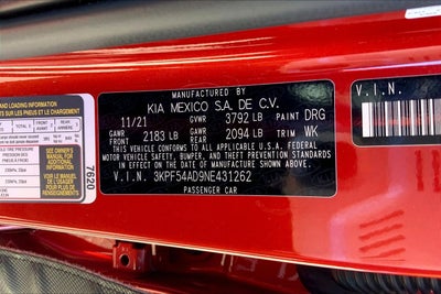 2022 Kia Forte GT-Line