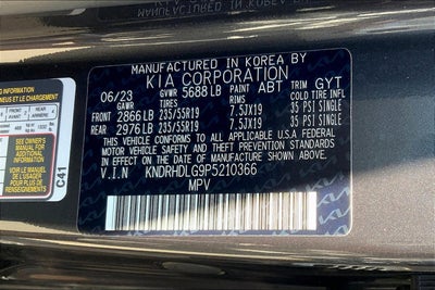 2023 Kia Sorento Hybrid EX