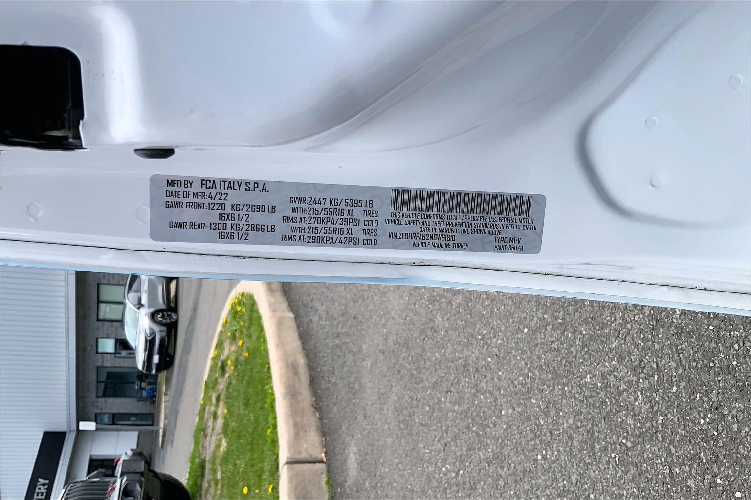 2022 RAM ProMaster City Cargo Van Tradesman