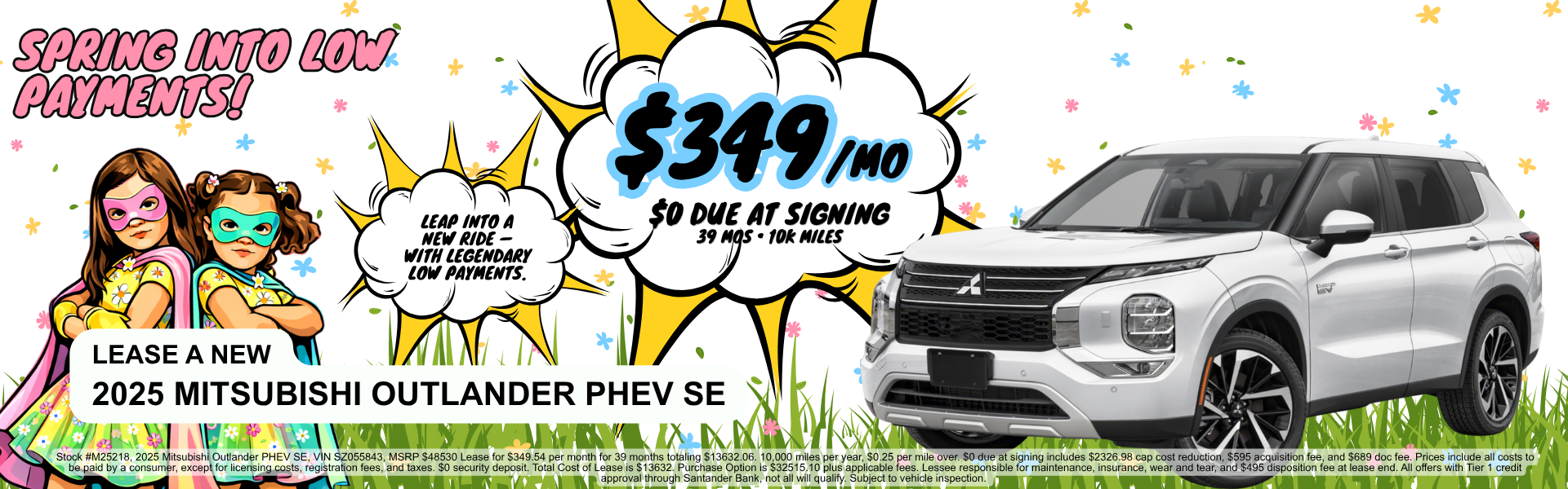 Mitsubishi Outlander PHEV Lease