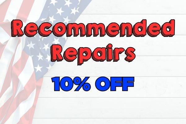 Recommended Repairs