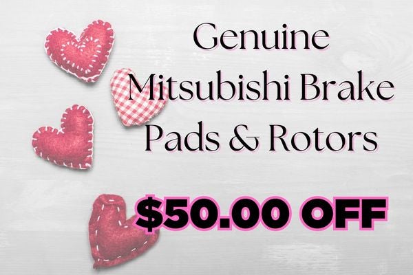 Genuine Mitsubishi Brake Pads & Rotors