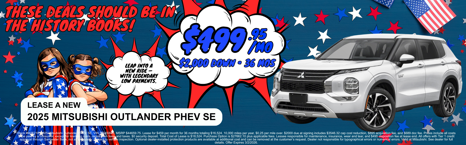 Outlander PHEV Lease Deal